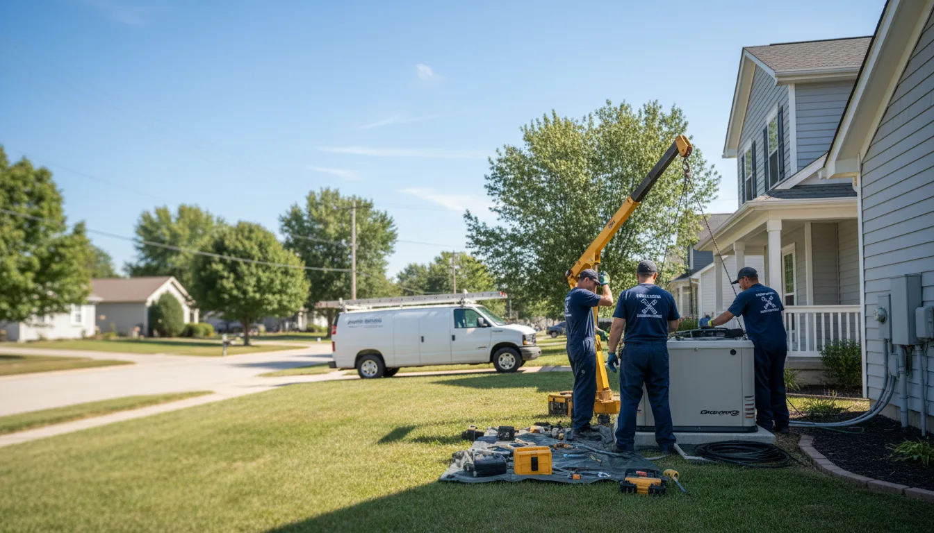 Generator Installation in Cherryvale, KS near me
